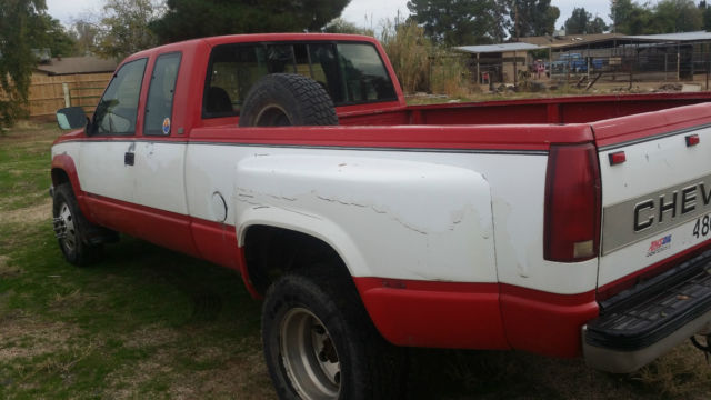 1993 Chevrolet C/K Pickup 3500 Silverado Extended Cab Pickup 2-Door - photo 11
