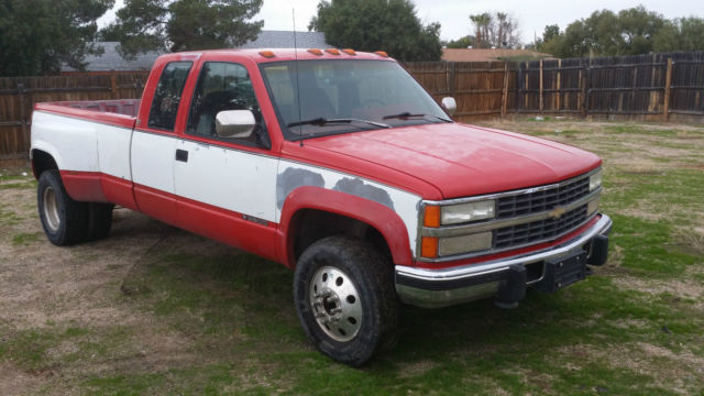 1993 Chevrolet C/K Pickup 3500 Silverado Extended Cab Pickup 2-Door - photo 4