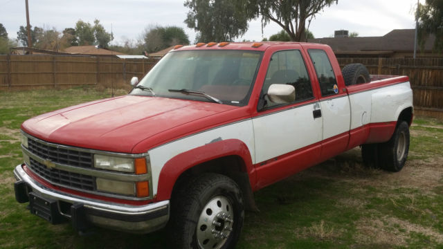 1993 Chevrolet C/K Pickup 3500 Silverado Extended Cab Pickup 2-Door - photo 7