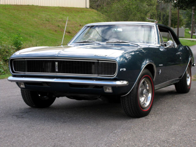 L@@K! RARE 327 L30/M20 RS Camaro 4sp,12 bolt, 100% RUST FREE! MUST SEE in NC 1967 Chevrolet Camaro RallySport