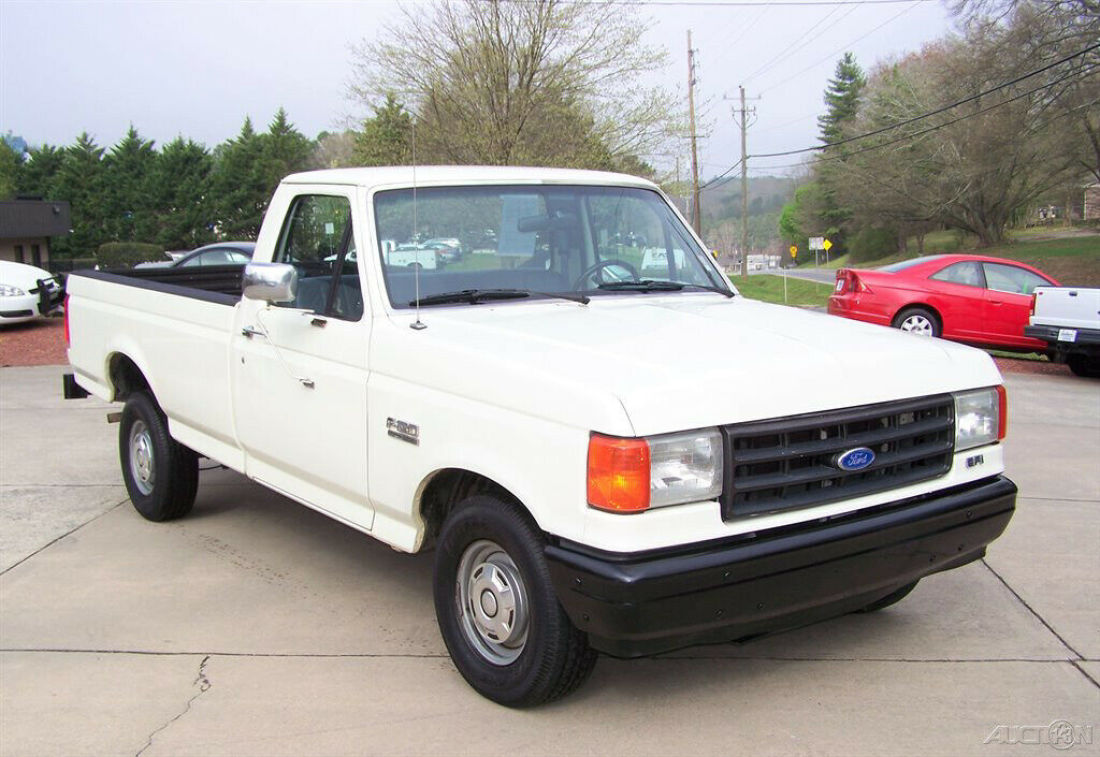 L@@K SUPER CLEAN & SOLID COLD A/C EZ LIFE NO RUST F150 COMP 2 F1 F100 SUPER DUTY 1991 Ford F-150 1-OWNER 88K XL CUSTOM 4.9L FUEL INJ INLINE 6CYL AUTOMATIC TRUCK