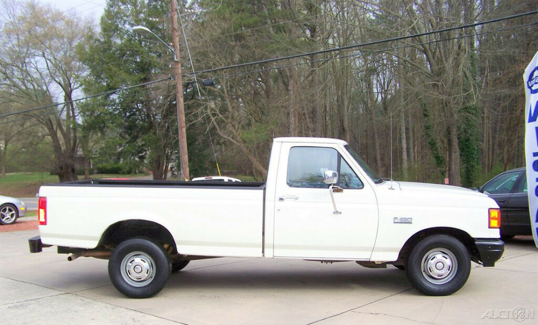 1991 Ford F-150 1-OWNER 88K XL CUSTOM 4.9L FUEL INJ INLINE 6CYL AUTOMATIC TRUCK - photo 7