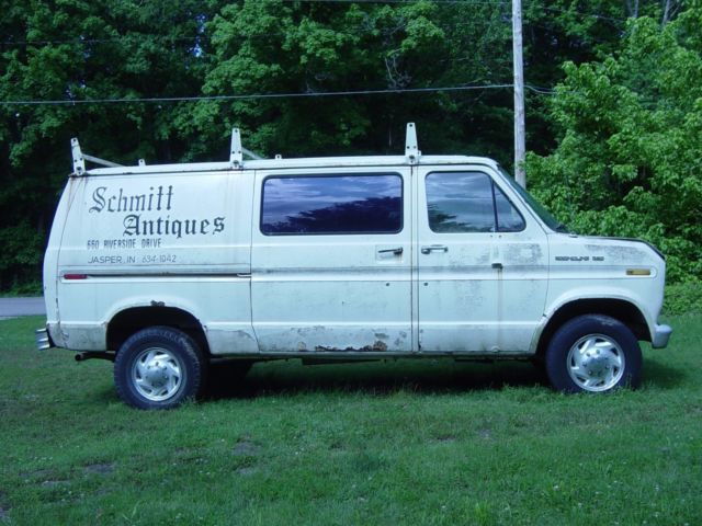 LOCAL Pick Up ONLY - 1983 FORD Econoline 350 Cargo Van - 95,695 Miles - Runs 1983 Ford Econoline 350