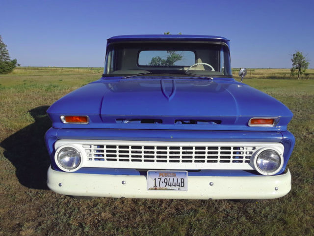 long bed, completely stock, 6 cylinder, 4 speed with granny 1st gear 1963 Chevrolet C-10