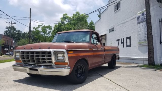 Long Bed Muscle / Shop Truck, C6 Tranny, Beautiful 39 year old Patina. 1979 Ford F-150 Explorer
