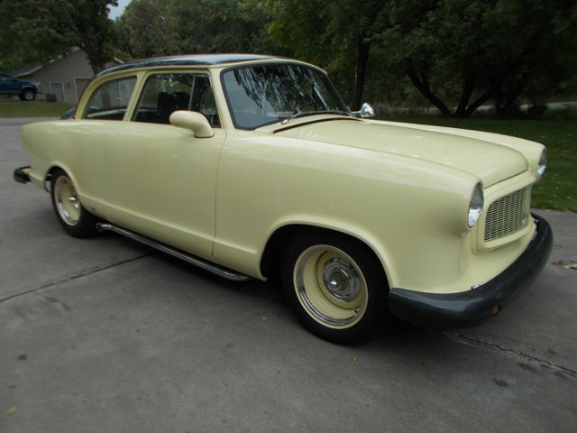 L(O)(O)K 1960 HOT ROD RAMBLER AMERICAN WITH SMALL BLOCK CHEVY AND 350 TRANNY 1960 AMC RAMBLER AMERICAN SMALL BLOCK CHEVY HOT ROD RAMBLER AMERICAN