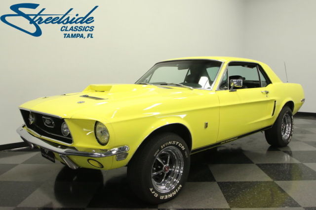 LOTS OF BANG FOR THE BUCK, 289 V8, AUTO, COLD AC, POWER STEERING, DISCS, CLEAN 1968 Ford Mustang
