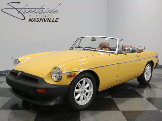 LOTS OF GREAT UPGRADES, HARD TO FIND FACTORY HARD TOP, ORIGINAL WINDOW STICKER! 1977 MG MGB