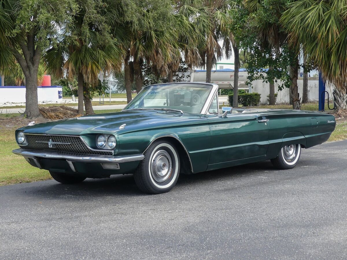 Lots of new parts! Loaded with options! AM/FM/8-Track radio. Classic drop top! 1966 Ford Thunderbird Convertible