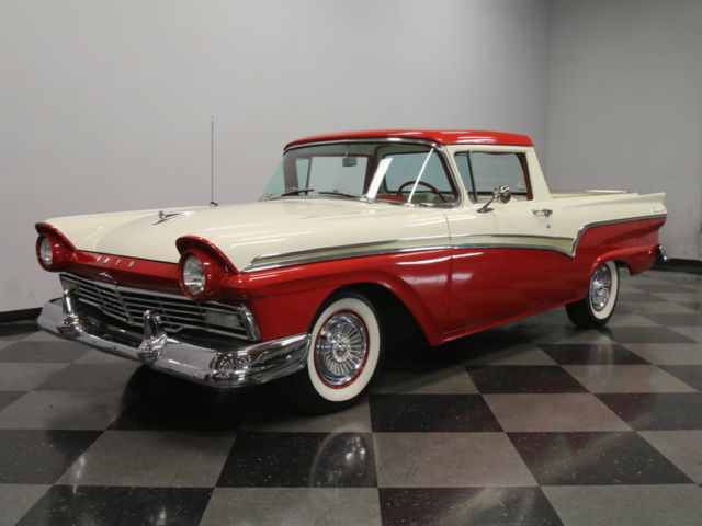 LOTS OF UPGRADES, 302 V8, AOD 4 SPD AUTO, BORLA EXHAUST, BILSTEIN COILOVER, NICE 1957 Ford Ranchero