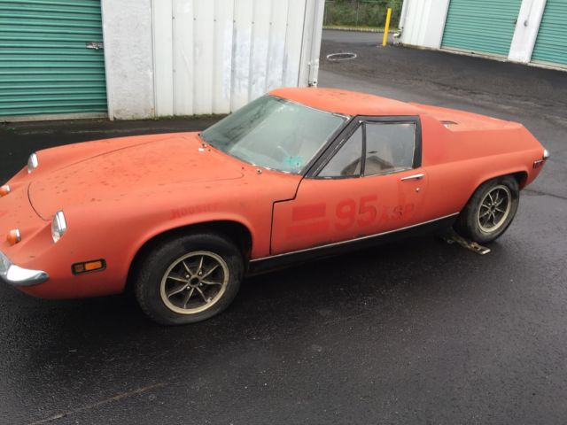 Lotus Europa 1973 Special Type 74 Twin Cam Big Valve Engine Resotration Project 1973 Lotus Europa Special