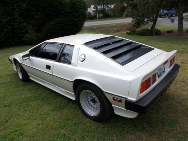Lotus Turbo Esprit HCi in original pearl white with navy blue leather 1987 Lotus Esprit