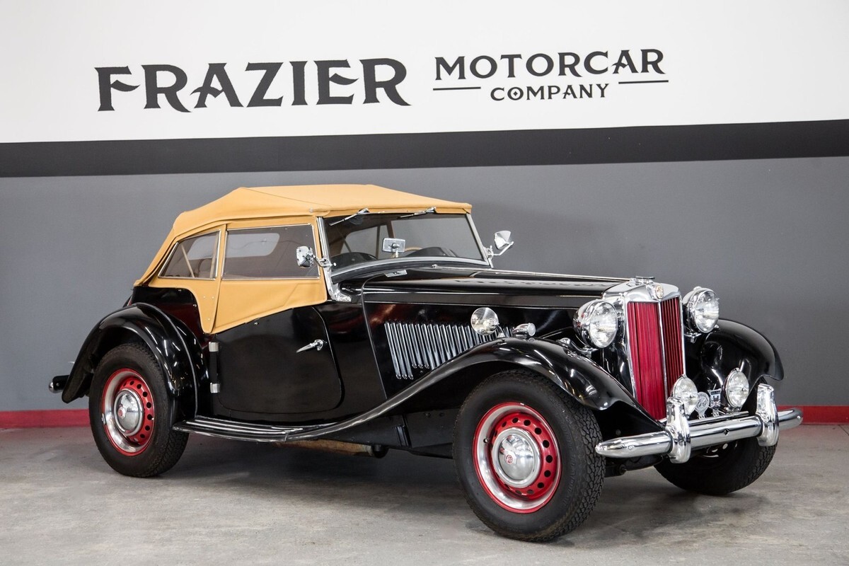 LOVELY CORRECT NUMBERS MATCHING WELL SORTED MGTD Black/Red 1952 MG MGTD