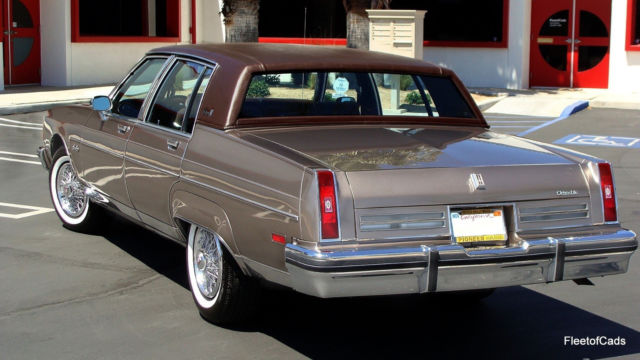 Low 36K miles, California Car since new, NO RESERVE! 1984 Oldsmobile Ninety-Eight Regency Brougham