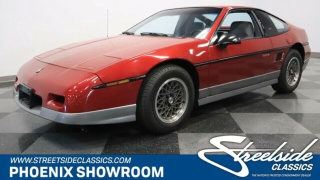 Low Actual Clean V6 Auto Classic Vintage Collector Original Gran Turismo Red Gre 1987 Pontiac Fiero GT