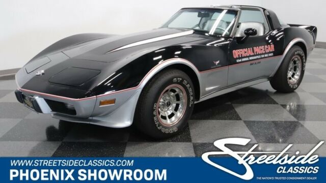 Low Actual Original C3 Classic Vintage Collector V8 L48 Auto Documented Buildshe 1978 Chevrolet Corvette Pace Car