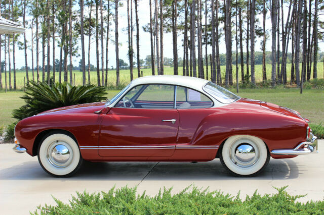 1958 Volkswagen Karmann Ghia Numbers Matching Rare Original VW Low Light Coupe - photo 3