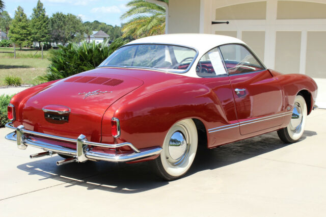 1958 Volkswagen Karmann Ghia Numbers Matching Rare Original VW Low Light Coupe - photo 5