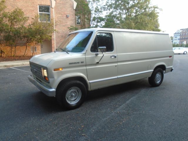 LOW LOW 1 OWNER MILES-NO RESERVE-A RARE FIND-DON'T MISS THIS VERY NICE VAN!!!!!! 1990 Ford E-Series Van
