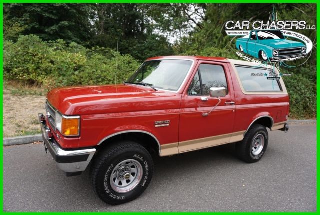 1989 Ford Bronco NO RESERVE ALL ORIGINAL EDDIE BAUER! - photo 2