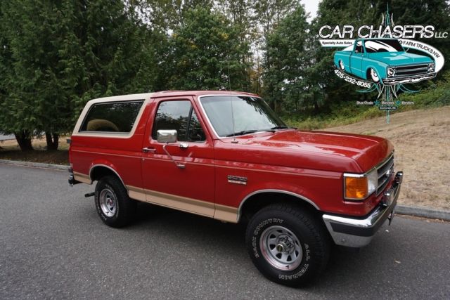 1989 Ford Bronco NO RESERVE ALL ORIGINAL EDDIE BAUER! - photo 5