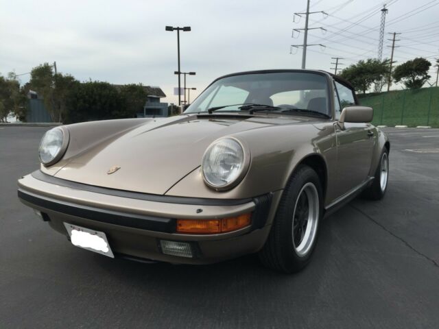 Low Mile Cabriolet! 1984 Porsche 911 Cabriolet