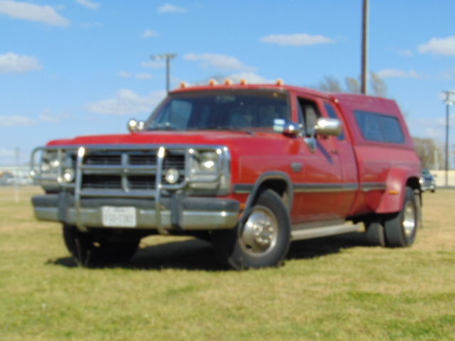 LOW MILE VERY ORIGINAL 1992 DODGE D350 LE 1ST GEN 12 VALVE 5.9 CUMMINS DIESEL 1992 Dodge Other LOW MILES