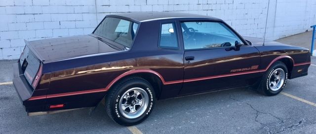 Low mileage 1985 Chevrolet SS Monte Carlo 1985 Chevrolet Monte Carlo SS