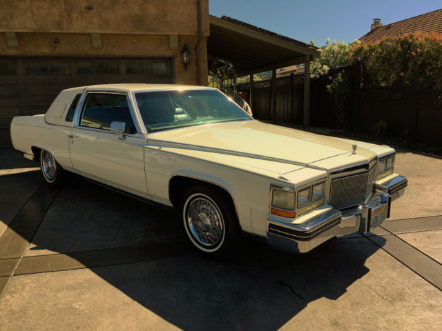 Low mileage All Original Stunning California Car Garage Kept Collector Owned 1984 Cadillac Brougham d'Elegance