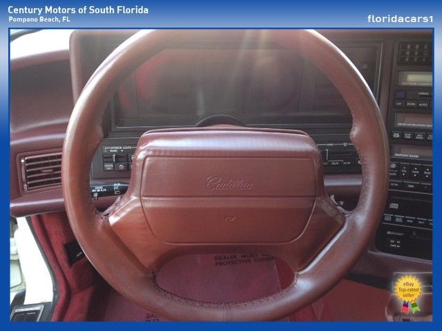 1992 Cadillac Allante CONVERTIBLE AUTOMATIC CRUISE CD CASSETTE MEMORY V8 FWD - photo 13