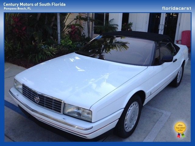1992 Cadillac Allante CONVERTIBLE AUTOMATIC CRUISE CD CASSETTE MEMORY V8 FWD - photo 8