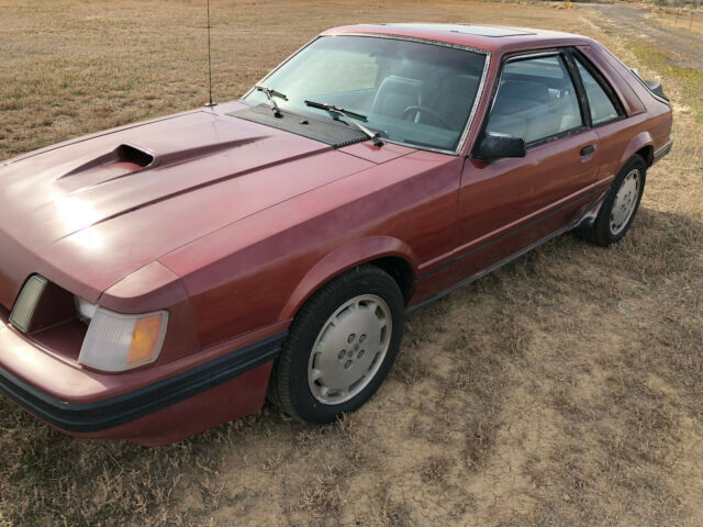 Low mileage, collector car, original rust free and solid Colorado SVO 1984 Ford Mustang SVO-Original Low Mileage