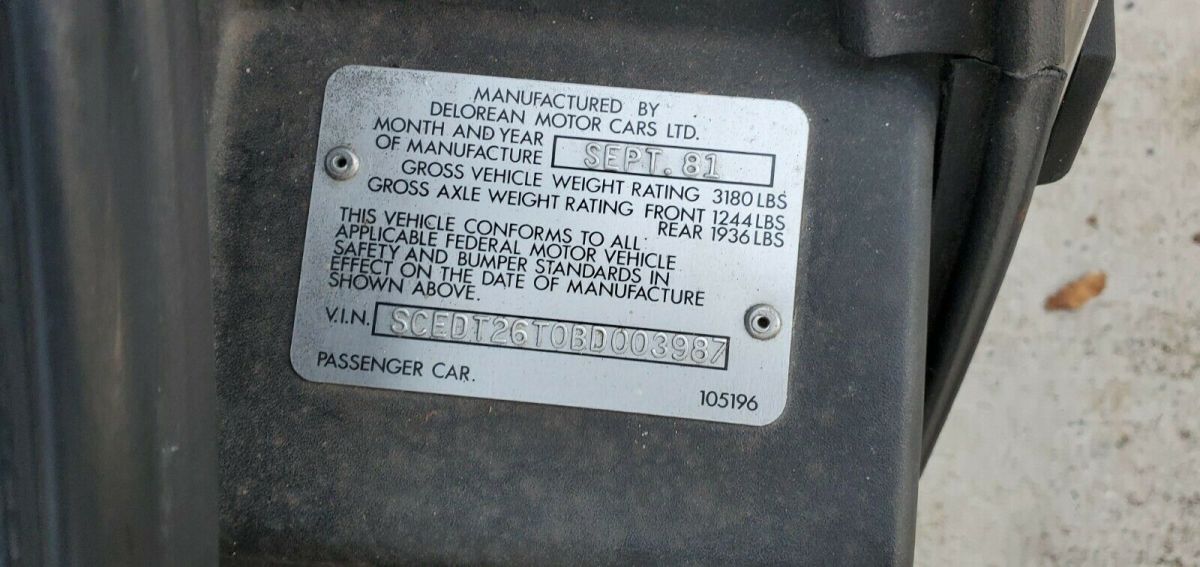 1981 DeLorean - photo 10
