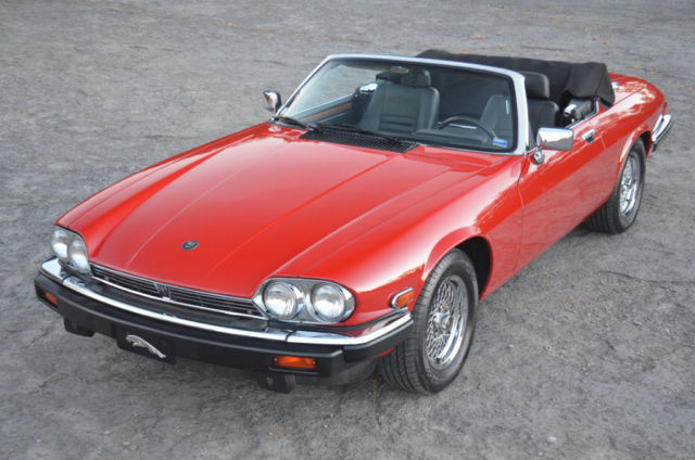 Low mileage EXCEPTIONAL condition 12 cyl XJS CONVERTIBLE 1990 Jaguar XJS Base Convertible 2-Door