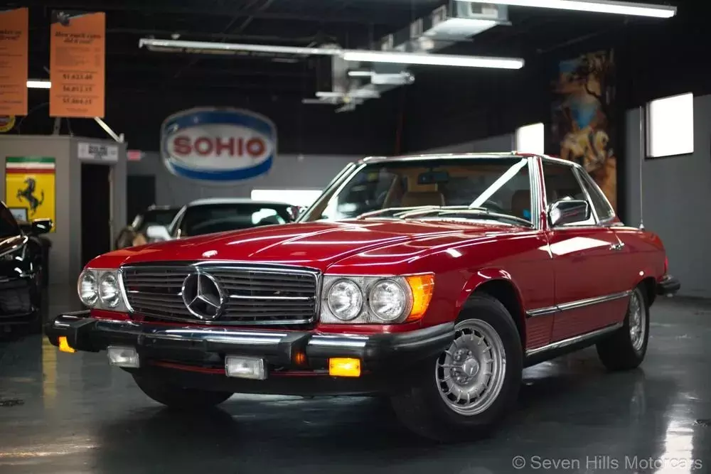 Low Miles, Red/Tan, EXTAR CLEAN, Both Tops, PRICED TO SELL!! 1982 Mercedes-Benz 380SL 380 SL, EXCELLENT CONDITION