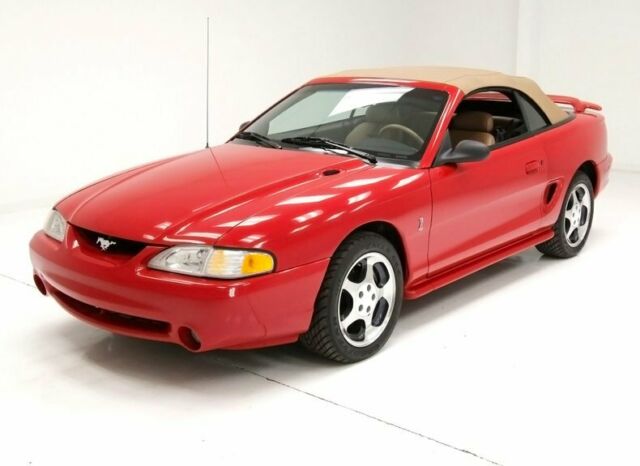 Low Miles Showroom Condition 5.0 V8 5 Speed Beautiful Stitched Tan Leather 1994 Ford Mustang Cobra Indy Pace Car