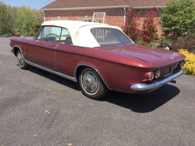 1964 Chevrolet Corvair LOW MILES CONVERTIBLE DUAL CARB DEALER INVOICE - photo 3