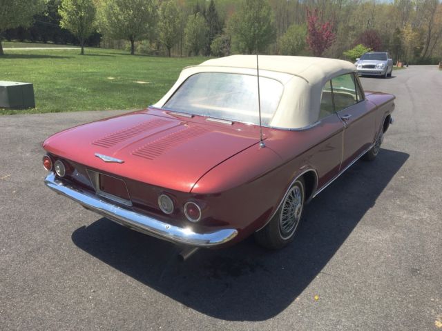 1964 Chevrolet Corvair LOW MILES CONVERTIBLE DUAL CARB DEALER INVOICE - photo 4