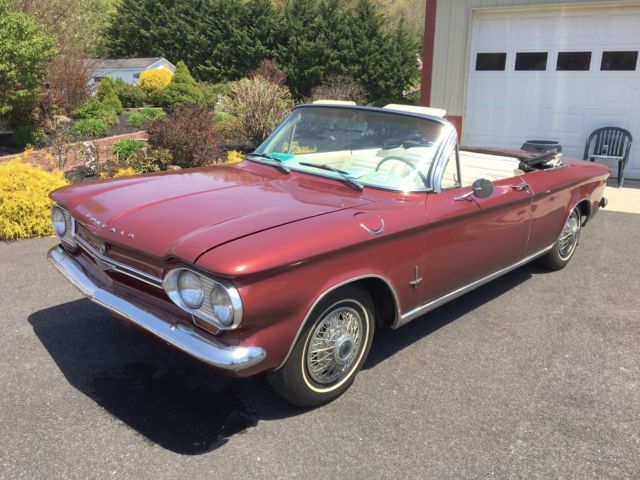 1964 Chevrolet Corvair LOW MILES CONVERTIBLE DUAL CARB DEALER INVOICE - photo 5
