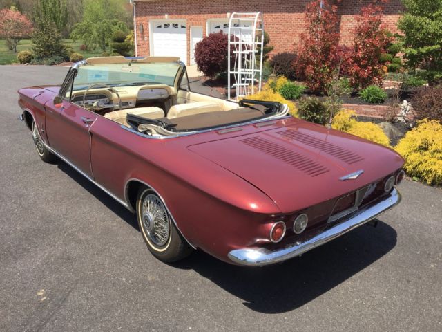 1964 Chevrolet Corvair LOW MILES CONVERTIBLE DUAL CARB DEALER INVOICE - photo 6