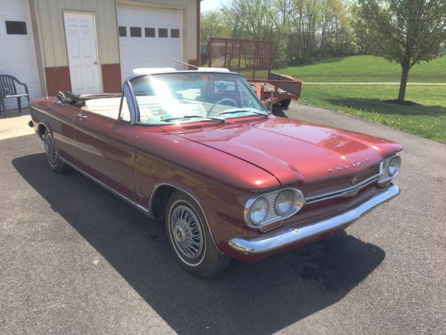 1964 Chevrolet Corvair LOW MILES CONVERTIBLE DUAL CARB DEALER INVOICE - photo 8