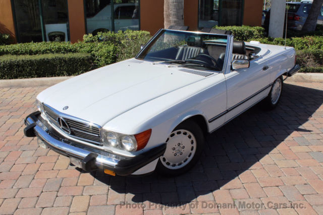1989 Mercedes-Benz 500-Series LOW ORIGINAL MILES GARAGED BRIGHT WHITE 560SL HARD - photo 10