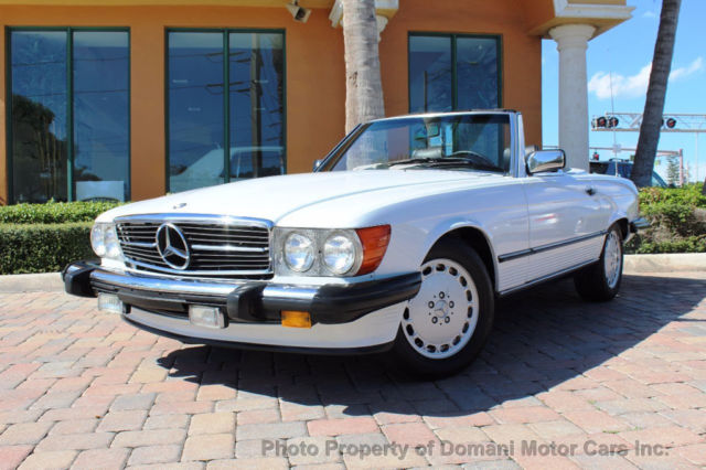 1989 Mercedes-Benz 500-Series LOW ORIGINAL MILES GARAGED BRIGHT WHITE 560SL HARD - photo 11