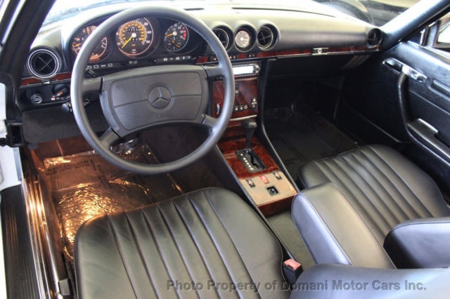 1989 Mercedes-Benz 500-Series LOW ORIGINAL MILES GARAGED BRIGHT WHITE 560SL HARD - photo 2
