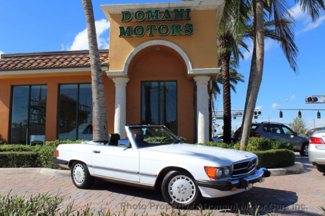 1989 Mercedes-Benz 500-Series LOW ORIGINAL MILES GARAGED BRIGHT WHITE 560SL HARD - photo 3