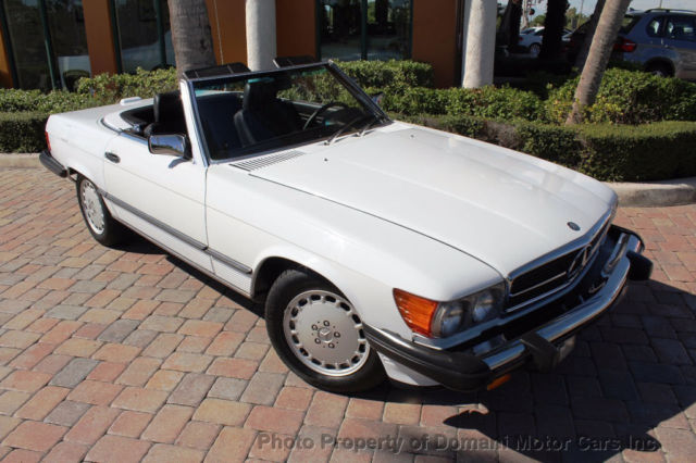 1989 Mercedes-Benz 500-Series LOW ORIGINAL MILES GARAGED BRIGHT WHITE 560SL HARD - photo 6