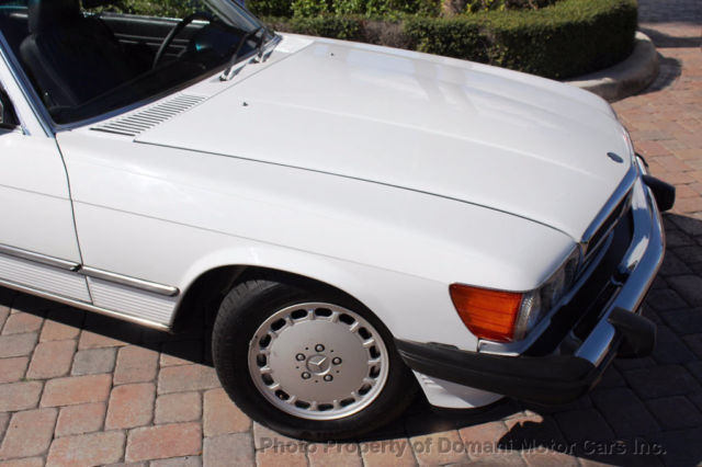 1989 Mercedes-Benz 500-Series LOW ORIGINAL MILES GARAGED BRIGHT WHITE 560SL HARD - photo 7