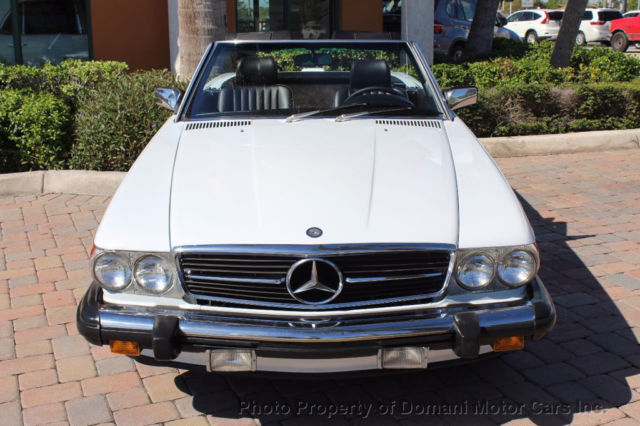 1989 Mercedes-Benz 500-Series LOW ORIGINAL MILES GARAGED BRIGHT WHITE 560SL HARD - photo 8