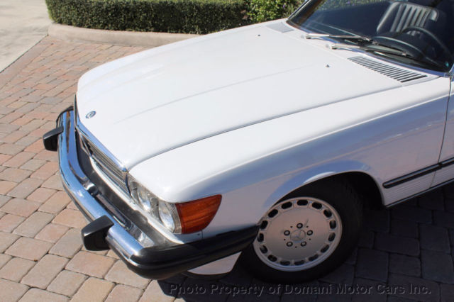 1989 Mercedes-Benz 500-Series LOW ORIGINAL MILES GARAGED BRIGHT WHITE 560SL HARD - photo 9