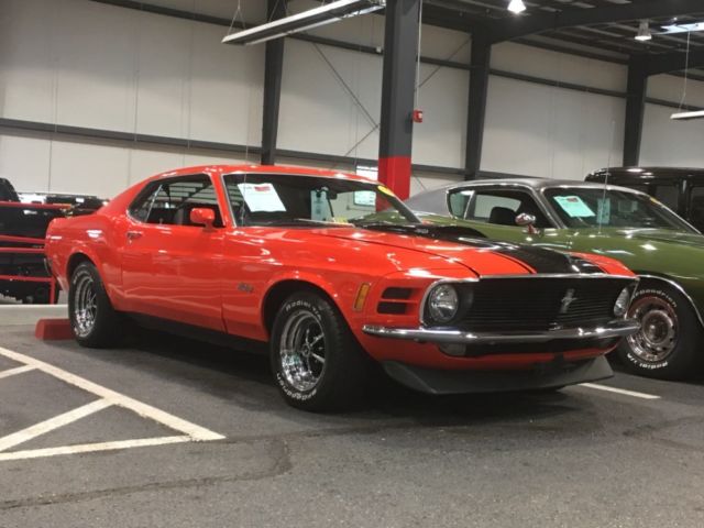 LOW PAYMENT $338.00/EASY FINANCING-HUGGER ORANGE PAINT-Fastback-Mustang-Magnum 1970 Ford Mustang DRIVES GREAT-RELIABLE CAR LIKE 65 66 67 68 69